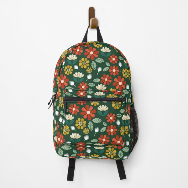 Item preview, Retro 70s Floral designed and sold by Willow & Grace Designs.