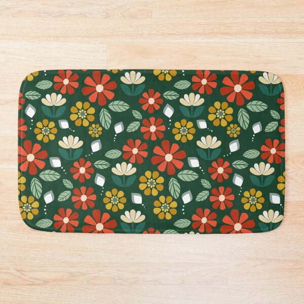 Item preview, Retro 70s Floral designed and sold by Willow & Grace Designs.