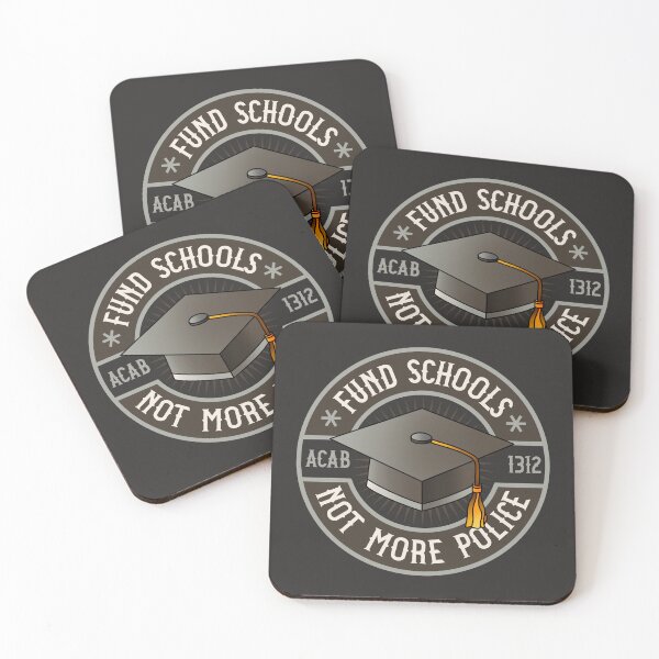 Item preview, Fund Schools Not More Prisons - ACAB / 1312 / Graduation Cap designed and sold by Picket Club.