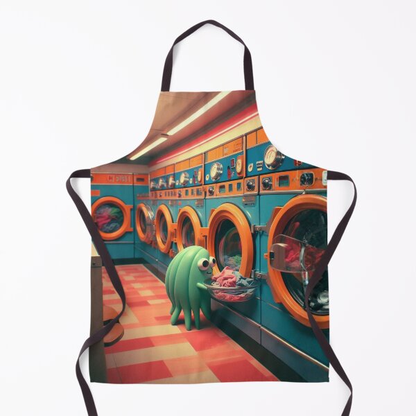 Item preview, Spin Cycle of the Funkadelic Kraken: Laundro-Matic Mayhem in 8-Bit Drip Mode   designed and sold by Print Fiction.