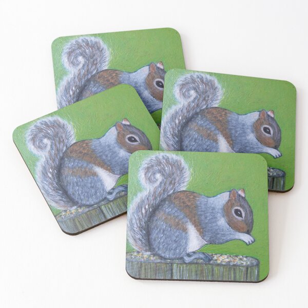 Item preview, SQUIRREL EATING  designed and sold by Rebekah Gavra.