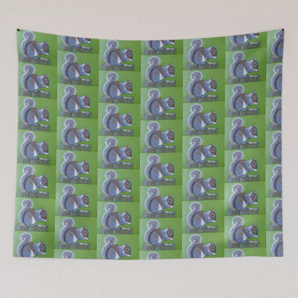 Item preview, SQUIRREL EATING  designed and sold by Rebekah Gavra.
