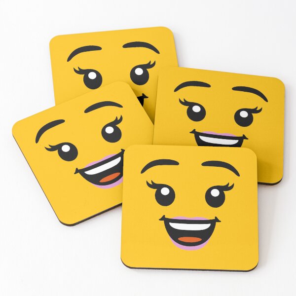 Item preview, Brick Face - Happy Girl designed and sold by design-jobber.