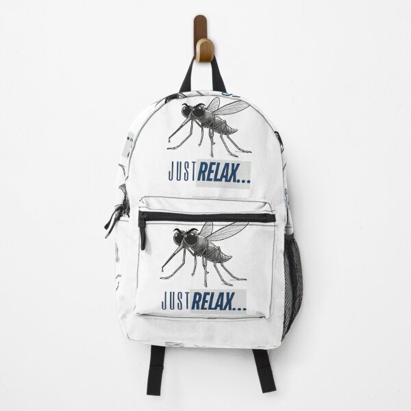 Item preview, Just Relax Funny Mosquito Meme - Humorous Blood Sucking Insect Joke designed and sold by HumTumMe.