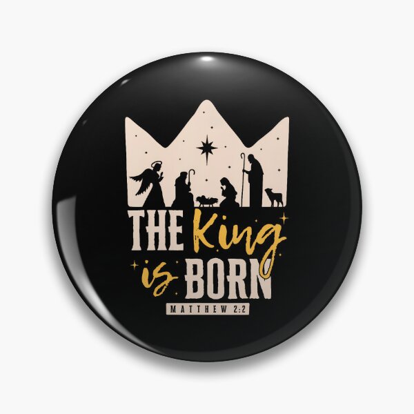 Artikelvorschau, Vintage King Religiöse Weihnachten Christlicher Jesus Bibelvers entworfen und verkauft von RubySandy.