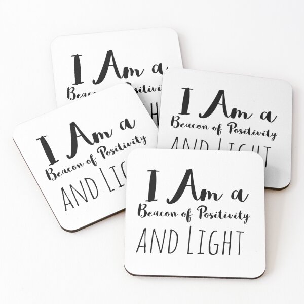 Item preview, I Am a Beacon of Positivity and Light – Positive Energy Affirmation designed and sold by Camila  Ardila.