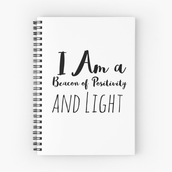 Item preview, I Am a Beacon of Positivity and Light – Positive Energy Affirmation designed and sold by Camila  Ardila.