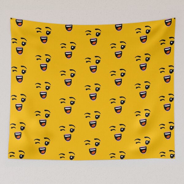 Item preview, Brick Face - Winking Girl designed and sold by design-jobber.