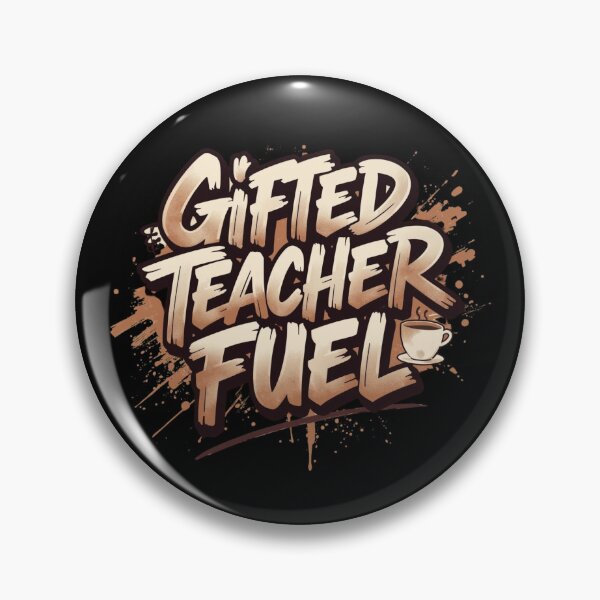 Item preview, Gifted teacher fuel - coffee white & black designed and sold by Happyhoo1.