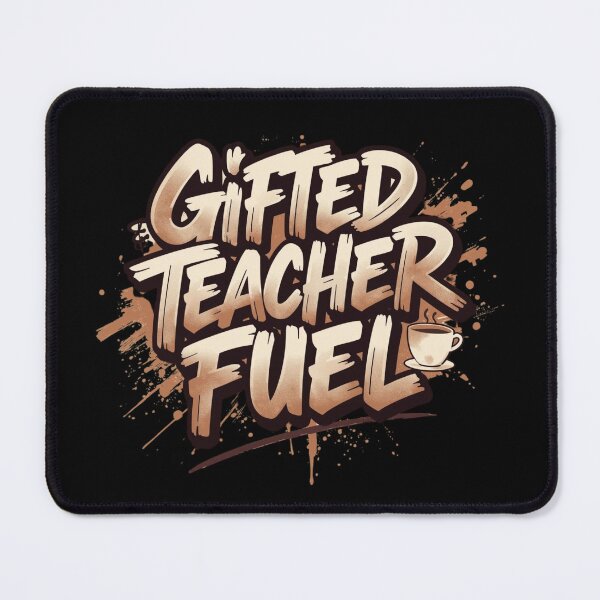 Item preview, Gifted teacher fuel - coffee white & black designed and sold by Happyhoo1.