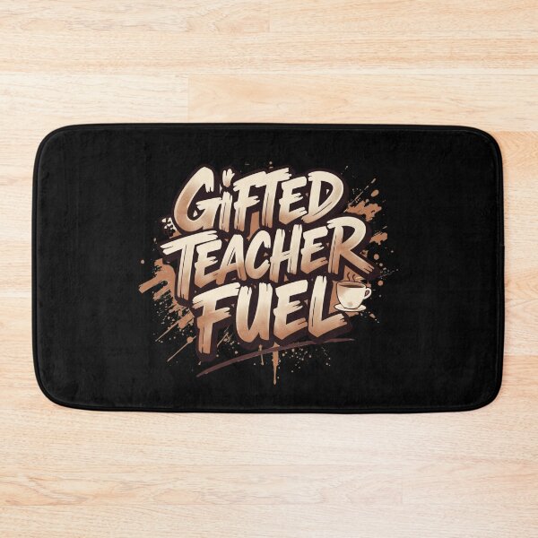 Item preview, Gifted teacher fuel - coffee white & black designed and sold by Happyhoo1.