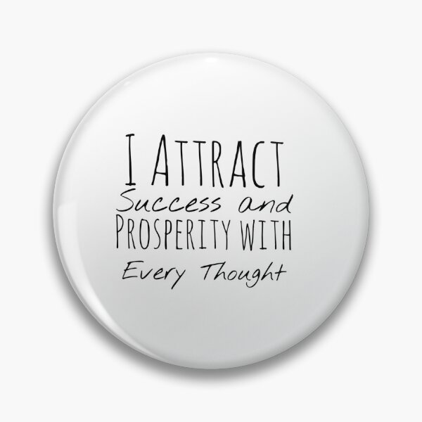 Item preview, I Attract Success and Prosperity with Every Thought – Manifestation Affirmation designed and sold by Camila  Ardila.