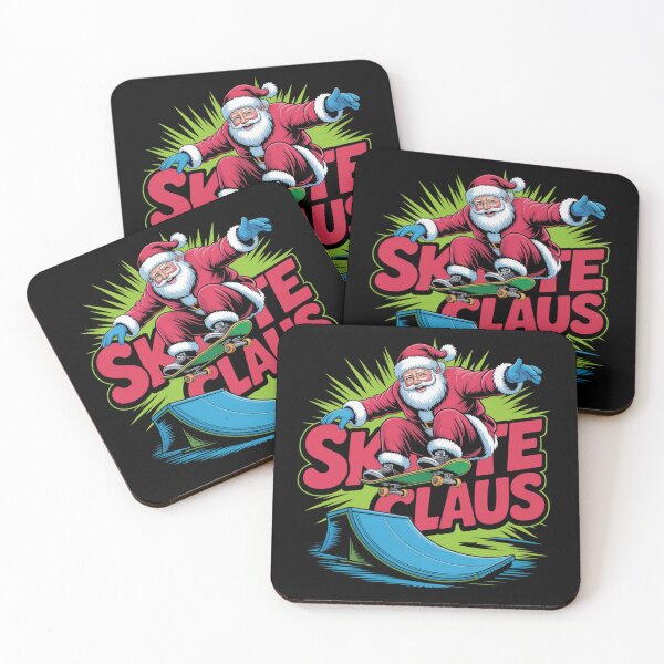 Item preview, Skate Claus designed and sold by DreamOnShirts.