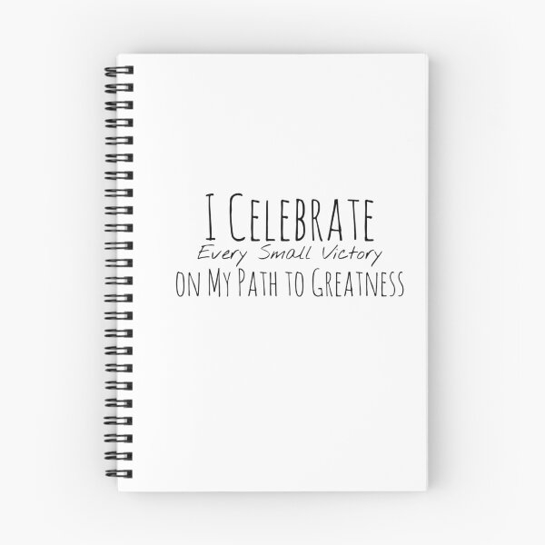 Item preview, I Celebrate Every Small Victory on My Path to Greatness – Motivation Affirmation designed and sold by Camila  Ardila.