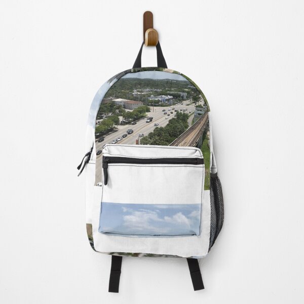 Item preview, Beautiful cityscape with traintracks, roads and buildings designed and sold by The Artsy Lens of Lisa O..