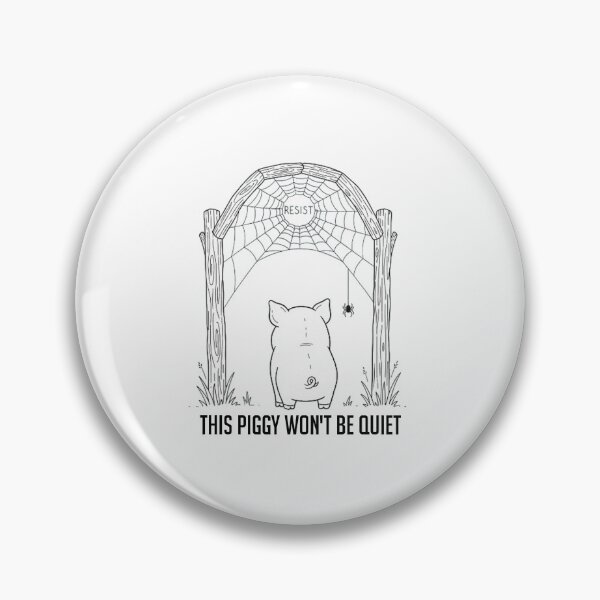 Item preview, Anti trump resist This piggy won't be quiet  designed and sold by Ash Mary's Designs.