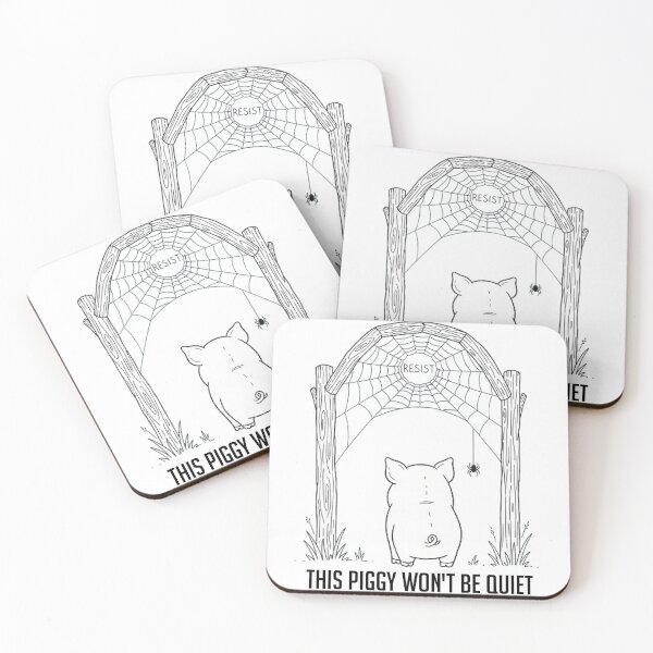 Item preview, Anti trump resist This piggy won't be quiet  designed and sold by Ash Mary's Designs.