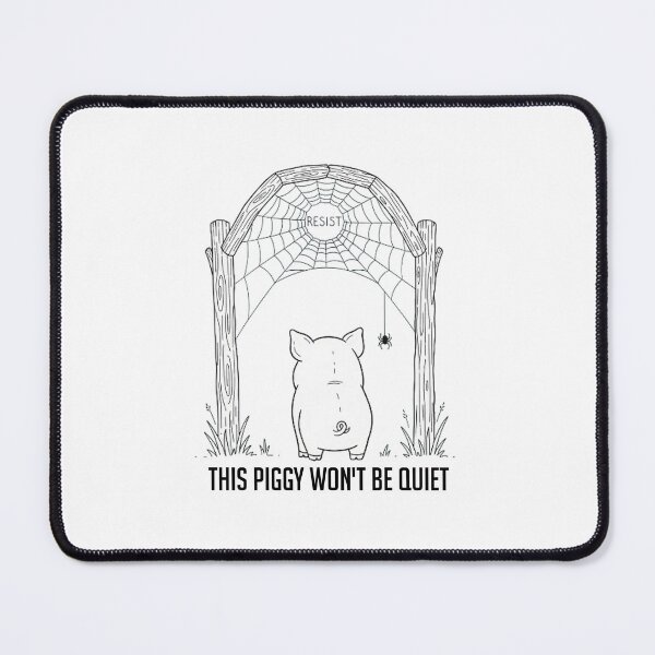 Item preview, Anti trump resist This piggy won't be quiet designed and sold by Ash Mary's Designs.