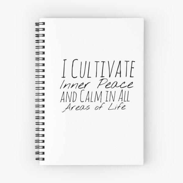 Item preview, I Cultivate Inner Peace and Calm in All Areas of Life – Peace Affirmation designed and sold by Camila  Ardila.