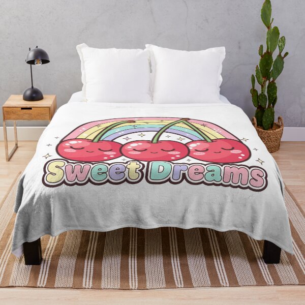 Item preview, Sweet Dreams Kawaii Cherry Sticker – Cute Sleepy Fruit Aesthetic designed and sold by Vrixat.