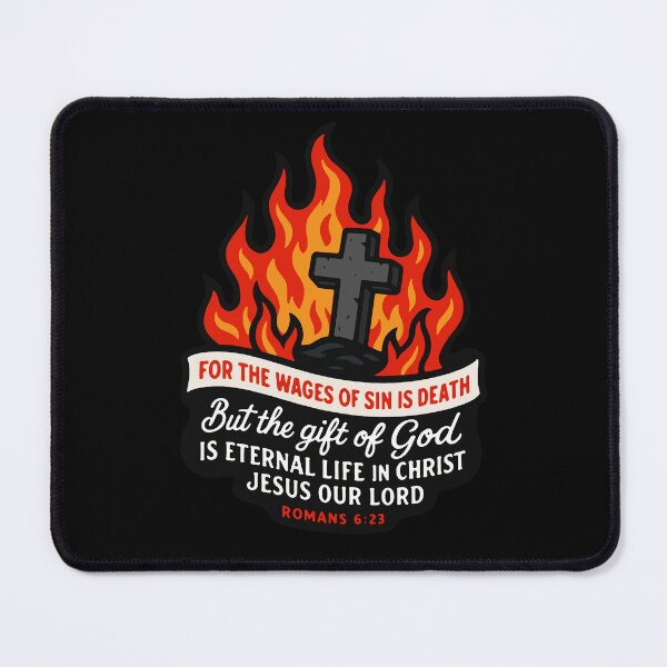 Item preview, Romans 6:23 The Gift Of God Is Eternal Life In Christ Jesus Our Lord designed and sold by plushism.