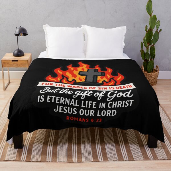 Item preview, Romans 6:23 The Gift Of God Is Eternal Life In Christ Jesus Our Lord designed and sold by plushism.