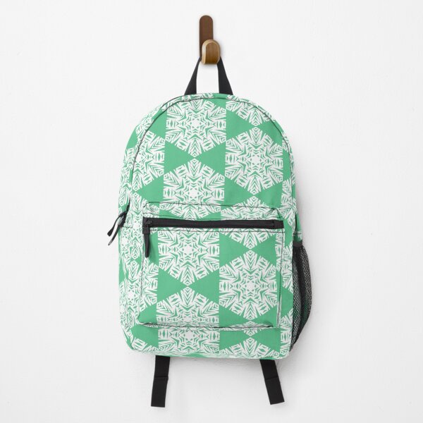 Item preview, Winter Paper Snowflakes Pattern on Green designed and sold by BeJolley.