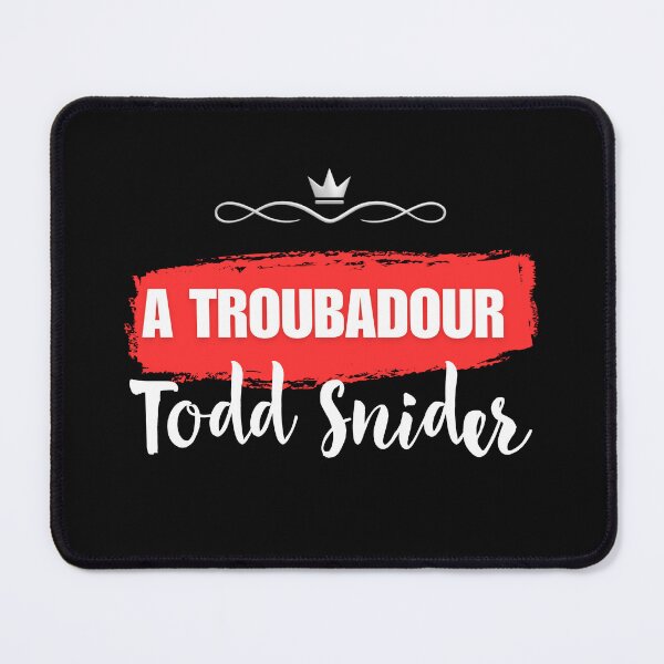 Item preview, A TROUBADOUR TODD SNIDER T-SHIRT designed and sold by Estte-creative.
