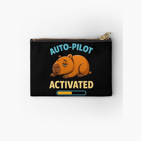 Item preview, Capybara – Auto Pilot Activated | Funny Lazy Capy Design designed and sold by MOAVE-Design.
