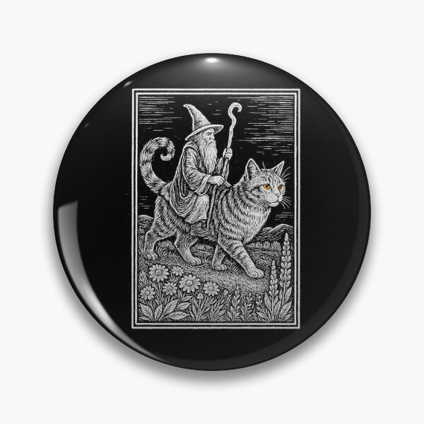 Item preview, Wizard Cat Rider Vintage Shirt, Retro Fantasy Sweater, Medieval Sorcerer Shirt, Funny Cat Meme Shirt, Dark Art Fairycore Gift, Unisex designed and sold by Rosqzz.