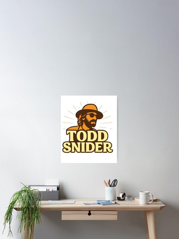 Thumbnail 2 of 3, Poster, todd snider designed and sold by StaticStudio.