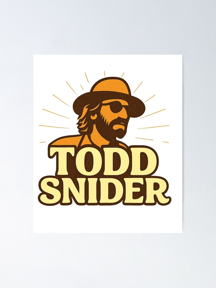 Thumbnail 1 of 3, Poster, todd snider designed and sold by StaticStudio.