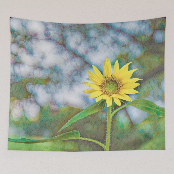 Item preview, Sunflower Stained Glass designed and sold by Kay Brewer.