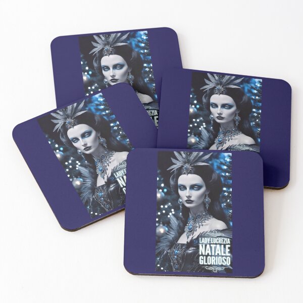 Item preview, Lady Lucrezia – Natale Glorioso | Ice Queen Fantasy Art designed and sold by Anamcaradivine.