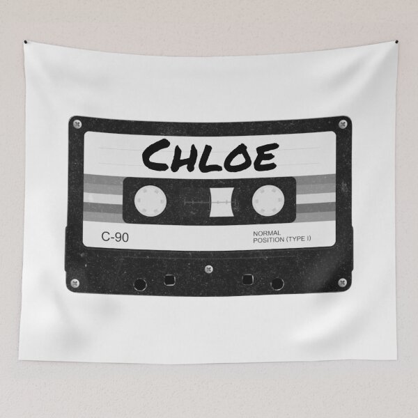 Item preview, Chloe Name Cassette Tape designed and sold by musicgeniusart.