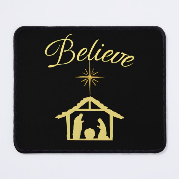 Item preview, Believe – Nativity Silhouette Christian Christmas Shirt. designed and sold by TBWCREATIONS.