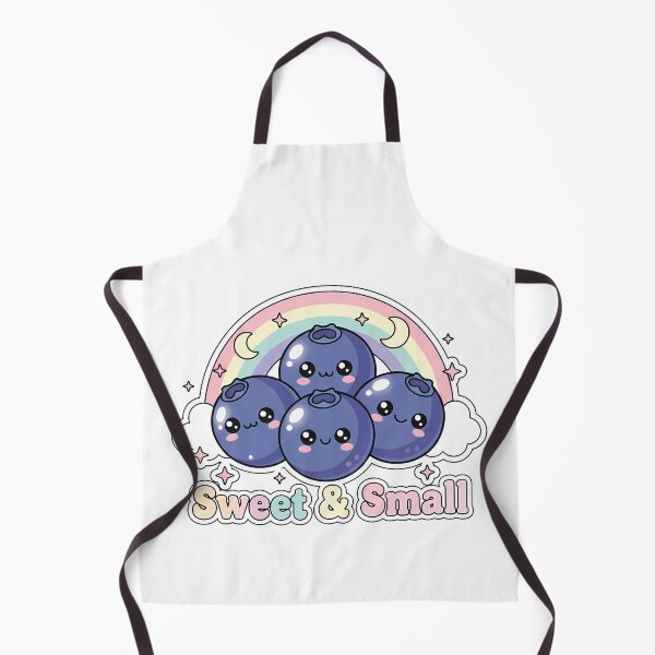 Item preview, Sweet & Small Kawaii Blueberry Sticker – Cute Fruit Cartoon Design designed and sold by Vrixat.