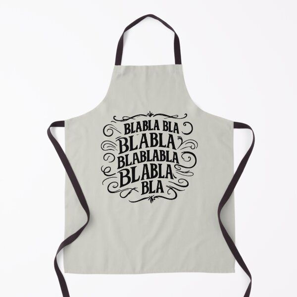 Item preview, BLABLA BLA Typography | Funny Sarcastic Quote designed and sold by WAMTEES.