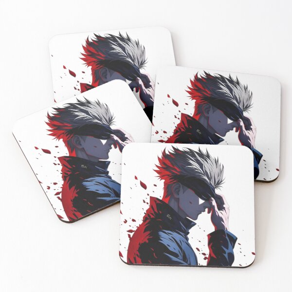 Item preview, Blindfolded Shadow Warrior – Red & Black Aesthetic Art designed and sold by Dyan4.