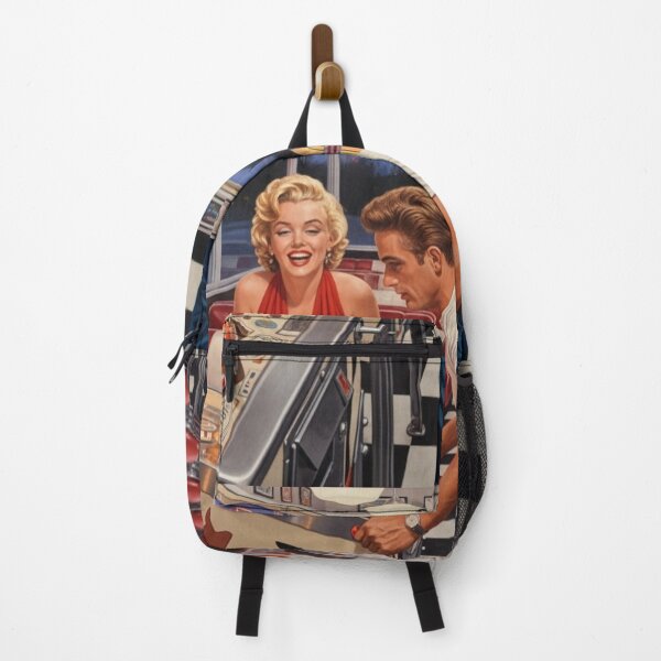 Item preview, High Score Honeys: Dean and Monroe at the Pinball Machine designed and sold by Art's Diner.