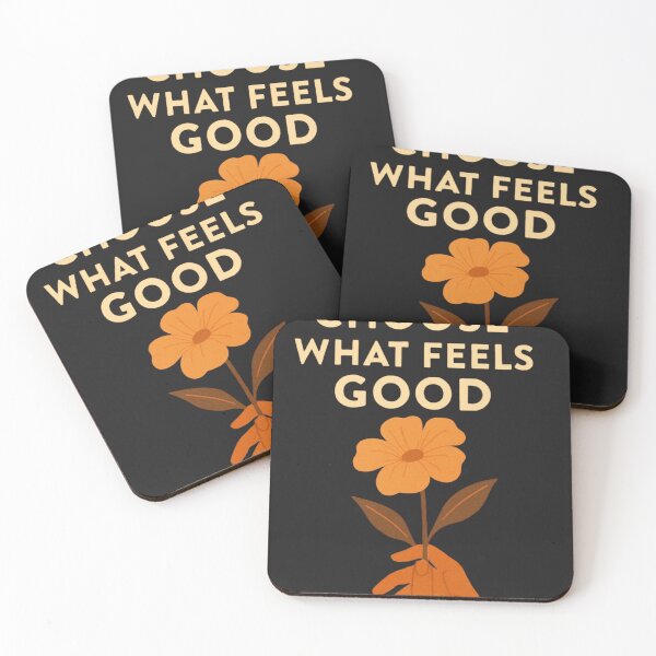 Item preview, Choose What Feels Good – Intuitive Self Care Positive Quote Design designed and sold by CuteOasis.