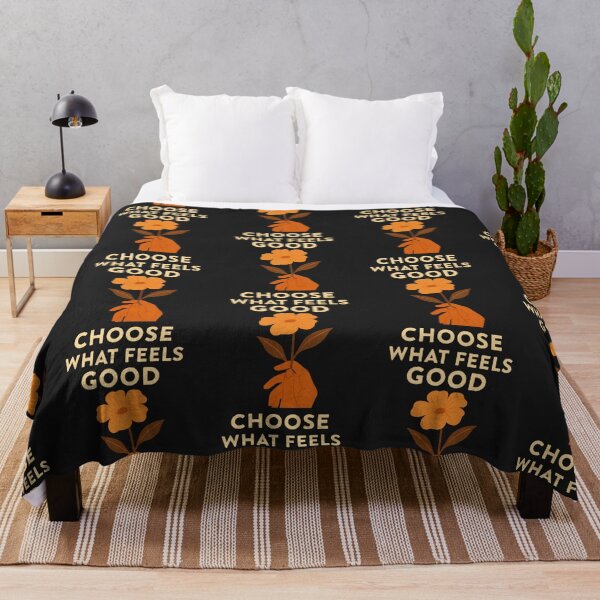 Item preview, Choose What Feels Good – Intuitive Self Care Positive Quote Design designed and sold by CuteOasis.