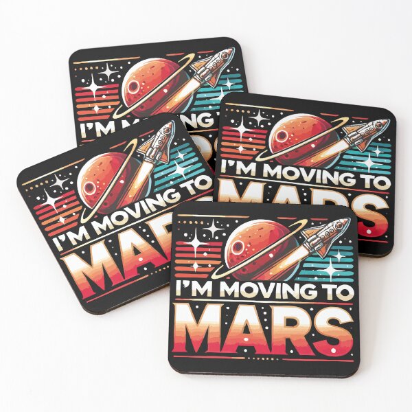 Item preview, I'm moving to Mars designed and sold by B-Space.