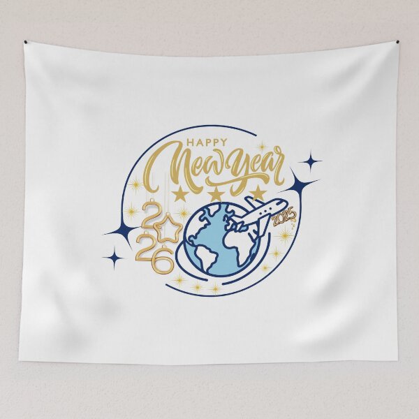 Item preview, Happy New Year 2026 Travel Globe designed and sold by DarBYZimb.