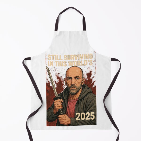 Item preview, Still Surviving – Samurai Warrior 2025 (Badass Manga Style Poster) designed and sold by JonathanP514.