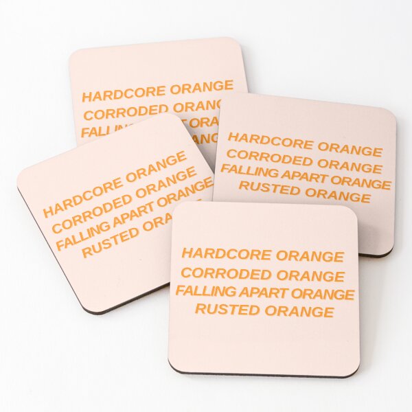 Item preview, marty orange designed and sold by chickensoupshop.