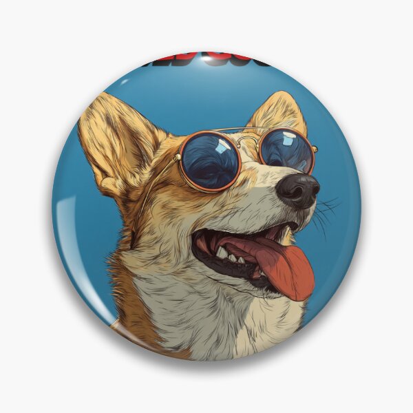 Item preview, Certified Good Boy Corgi Shirt – Funny Cool Dog With Sunglasses, Cute Pet Lover Gift, Aesthetic Corgi Artwork designed and sold by DesignsbyJesse.