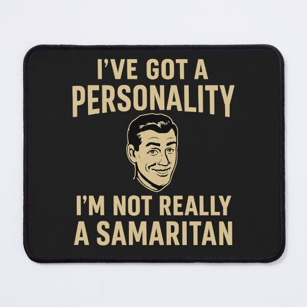 Item preview, Sarcastic Personality Quote – Funny Minimal Typography Design designed and sold by TshirtMyMom.
