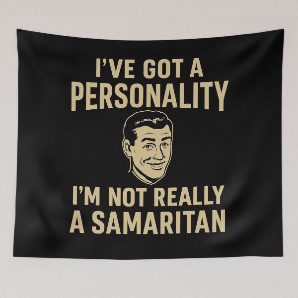 Item preview, Sarcastic Personality Quote – Funny Minimal Typography Design designed and sold by TshirtMyMom.