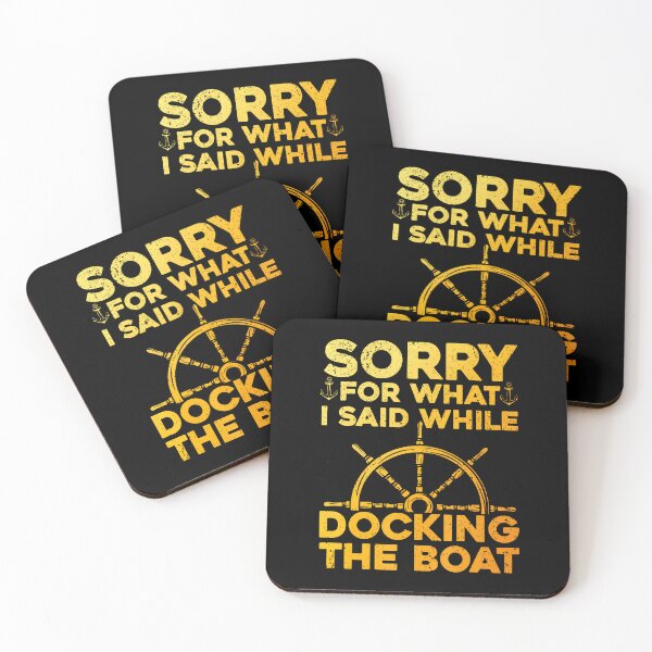 Item preview, Funny Boating For Men Women Docking The Boat Captain Boater designed and sold by GraceShelley.